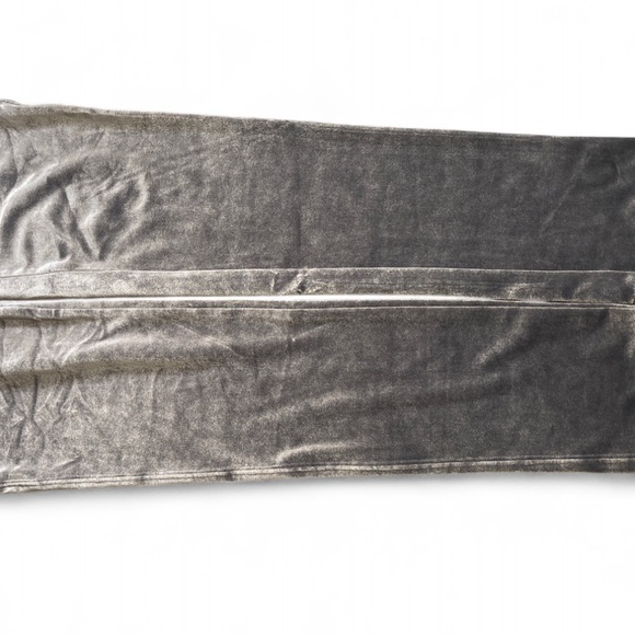 Spanx Velvet Leggings Graphite Gray Size L High Rise Shaping Holiday Pants - Picture 3 of 6